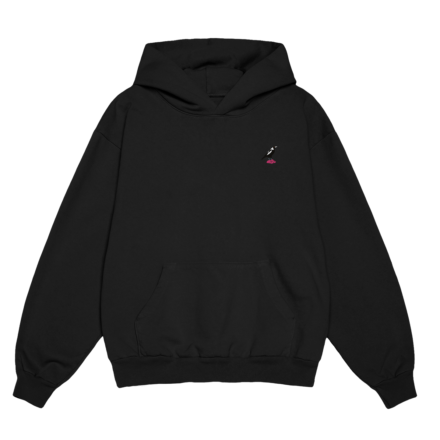 Black Magpie Hoodie