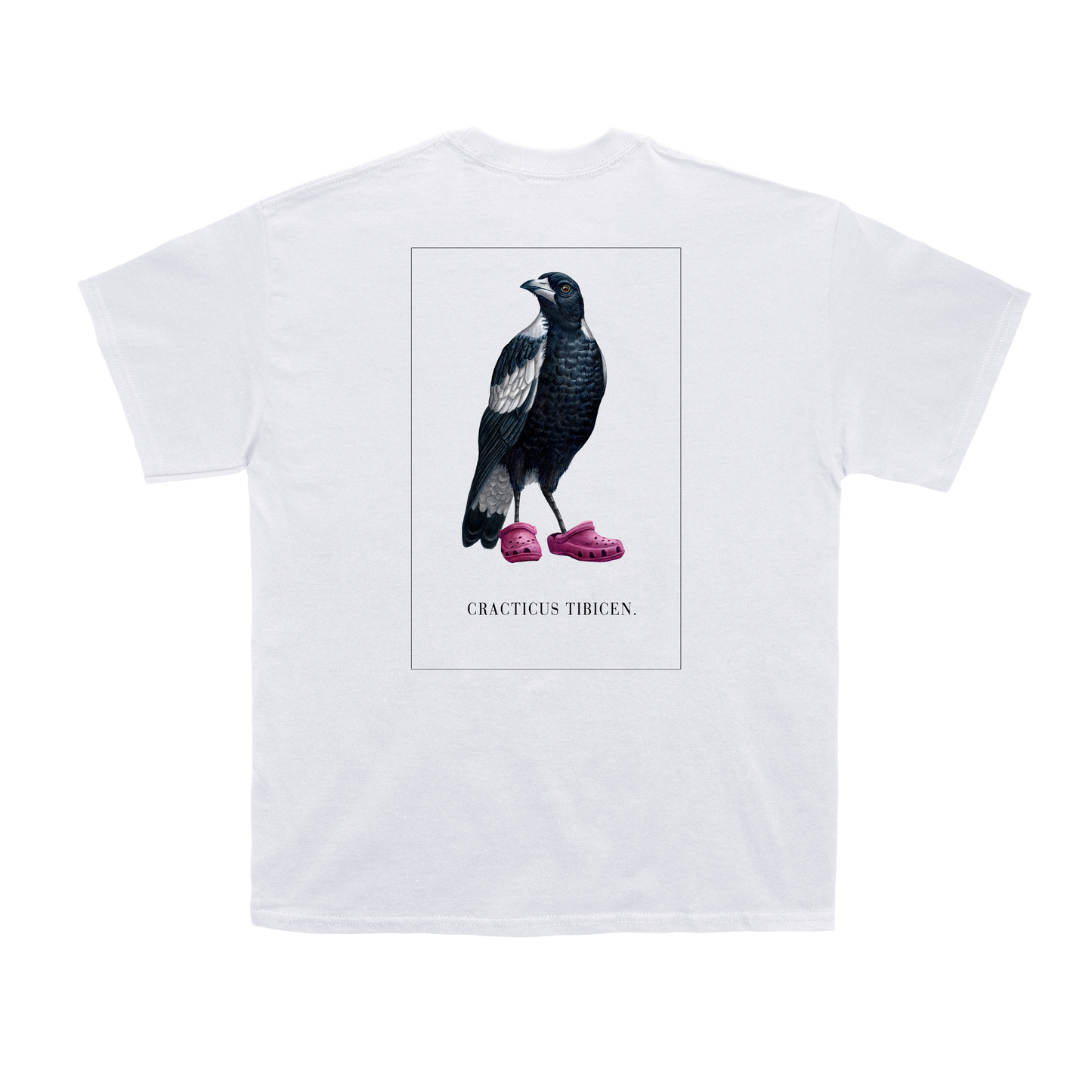 White Magpie Tee