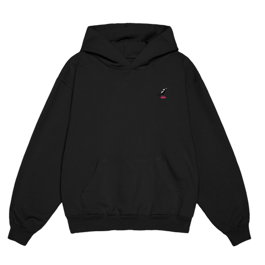 Black Magpie Hoodie